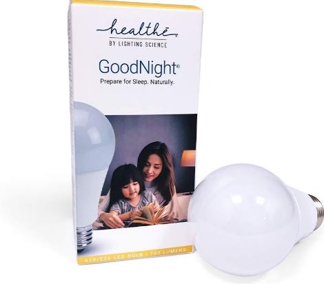 Healthe Goodnight Sleep Enhancing A19 LED Bulb