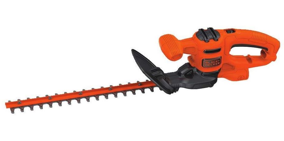 black hedge trimmer