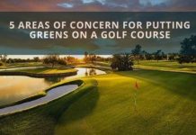 5 Areas of Concern for Putting Greens on a Golf Course