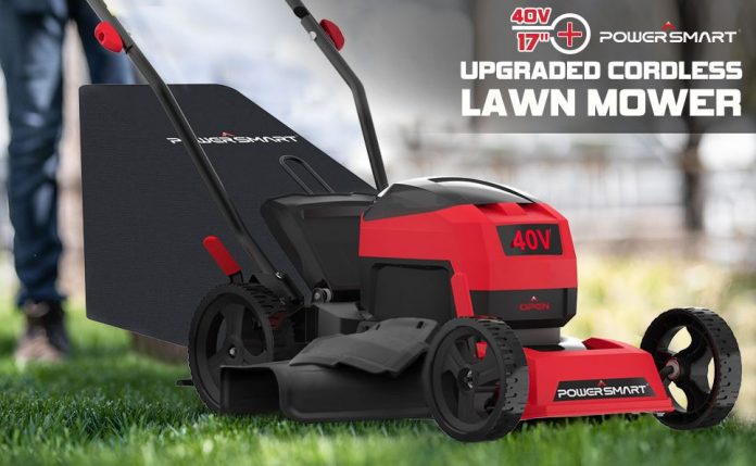 powersmart lawn mower 40v