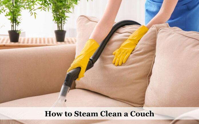 How to Steam Clean a Couch