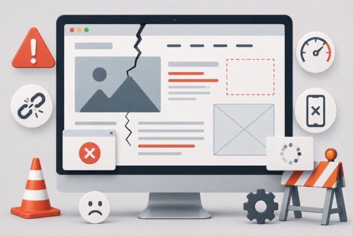 Website Mistakes